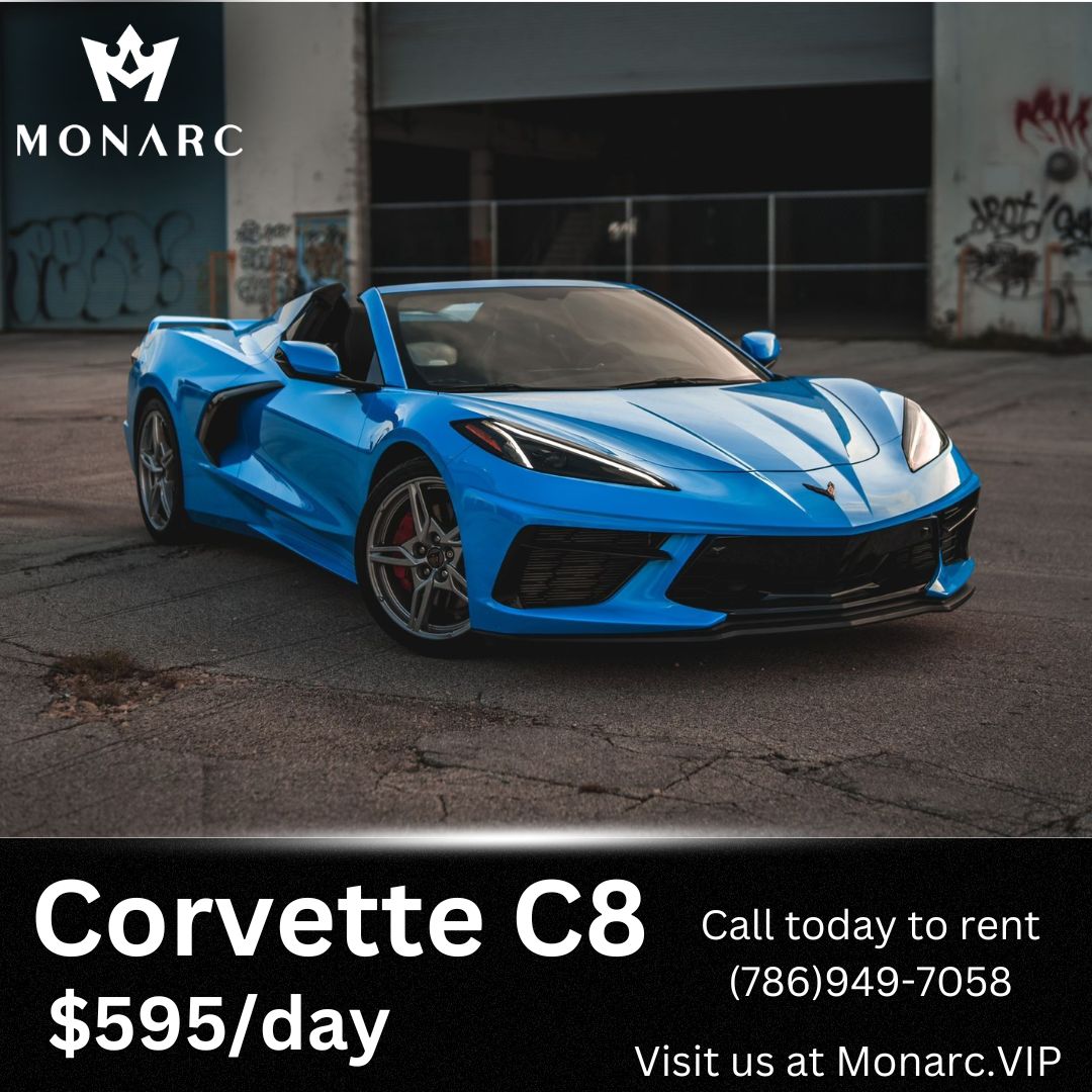 Representative Corvette C8 rental planning image