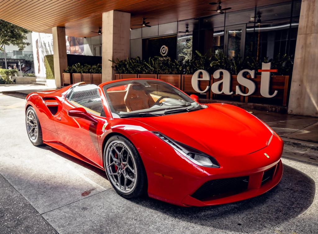 Representative Ferrari 488 rental planning image