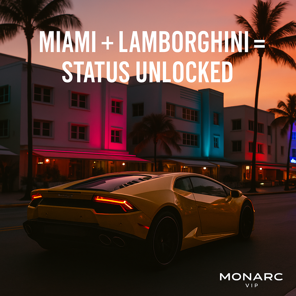 Why Miami Is the Ultimate City to Drive a Lamborghini in 2025