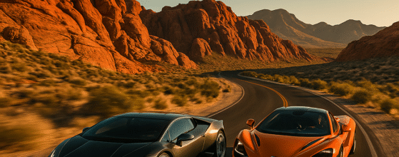 Where to Drive Your Exotic Car in Las Vegas