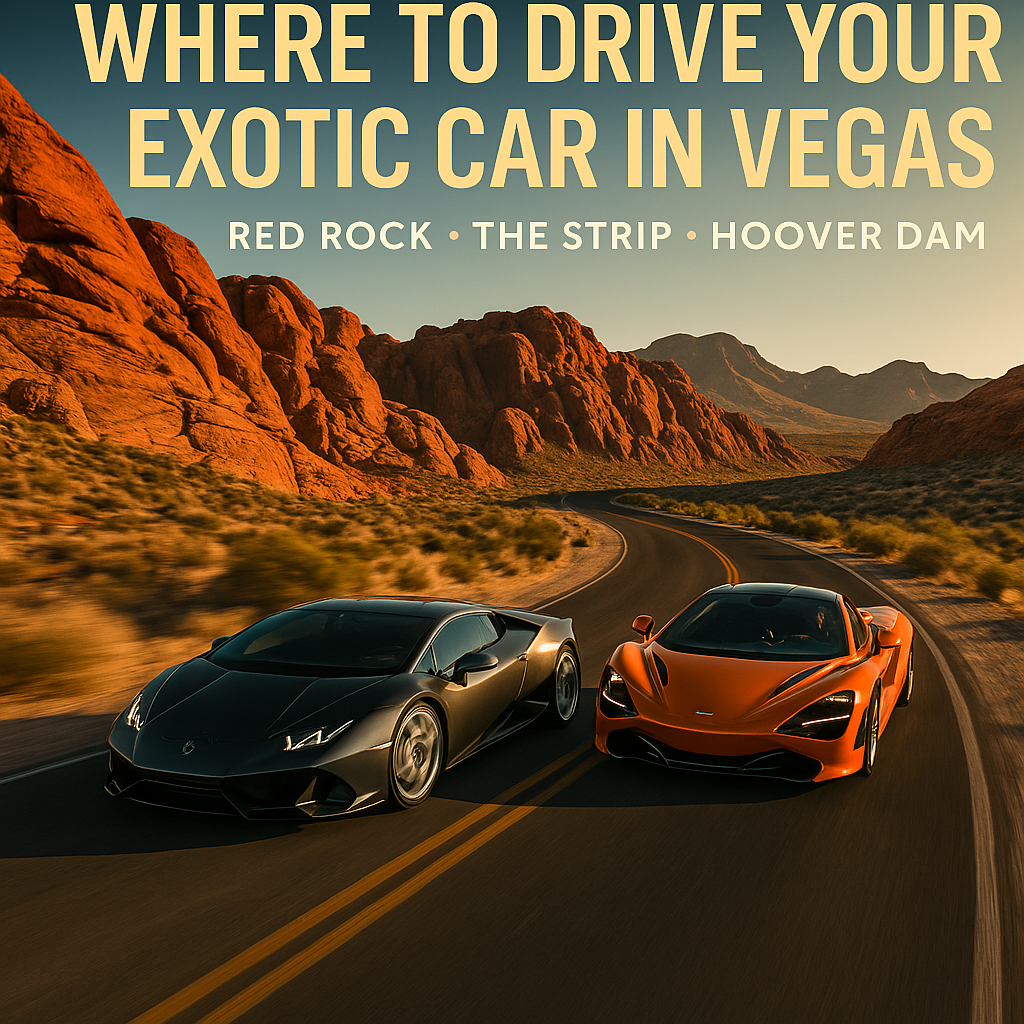 Where to Drive Your Exotic Car in Las Vegas (2025 Scenic Route & Photo Guide)