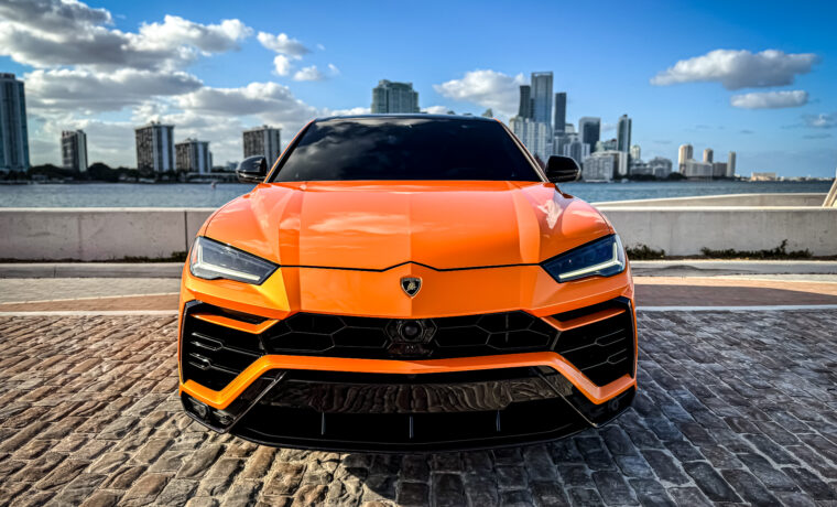 Lamborghini Urus Capsule Orange on Orange