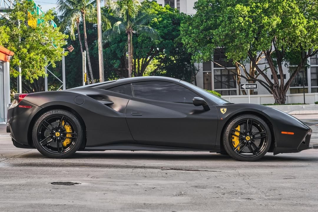 Ferrari 488 Black on Black